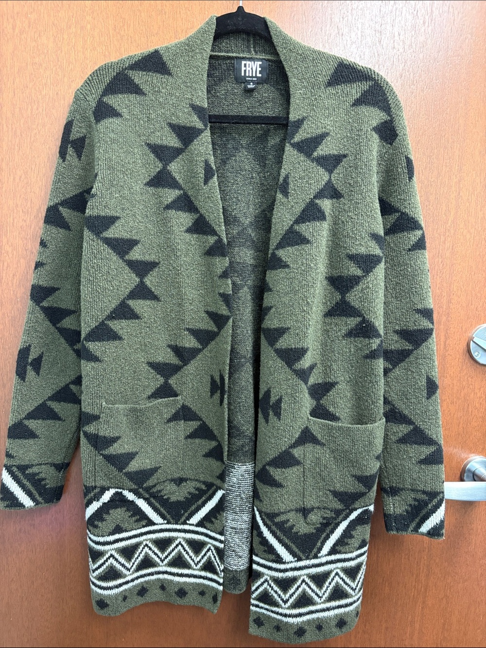 Frye The Cozy Cardigan Size S EUC